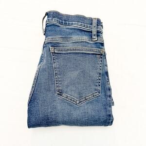 Madewell Mid-Rise Kick Out Medium Wash Zip Fly Denim Jeans Size 25